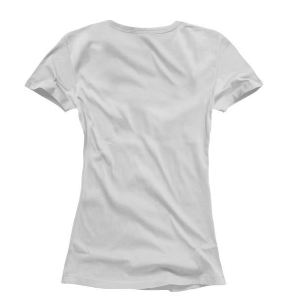 Женская футболка с изображением BTS цвета Белый