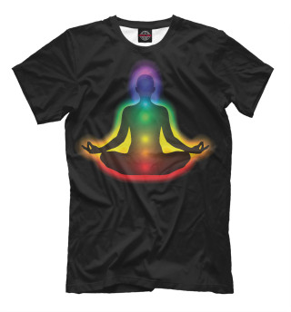 Мужская футболка Медитация