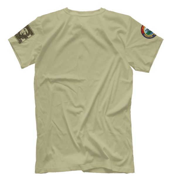 Мужская футболка с изображением Спецназ Кубы цвета Белый