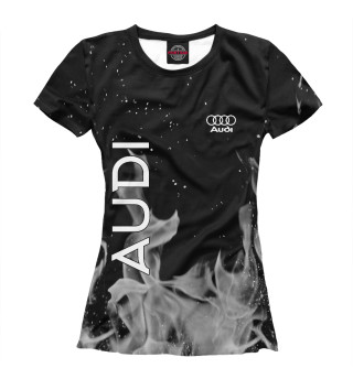 Женская футболка AUDI FIRE