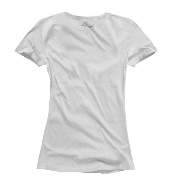 Женская футболка с изображением Валерий Харламов цвета Белый