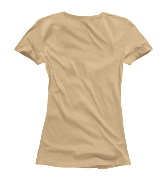 Женская футболка с изображением Скалистые горы цвета Белый