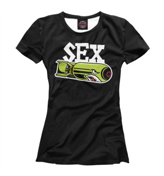 Женская футболка Секс БОМБА