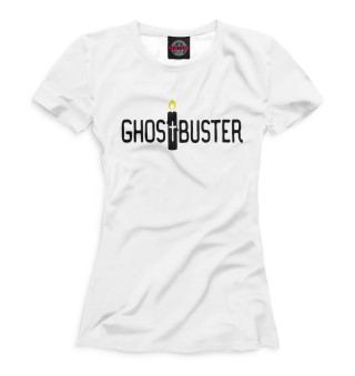 Женская футболка Ghost Buster white