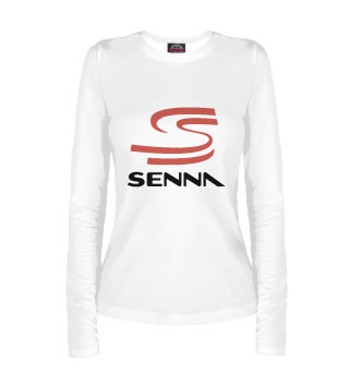 Лонгслив для девочки Senna Logo