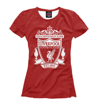 Женская футболка Liverpool FC Logo