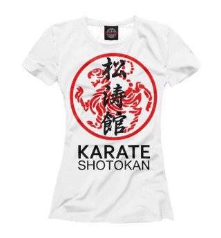 Женская футболка Karate Shotokan