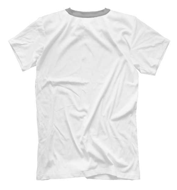 Мужская футболка с изображением Йоркширский терьер цвета Белый