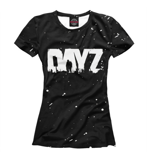 Женская футболка с изображением DayZ цвета Белый