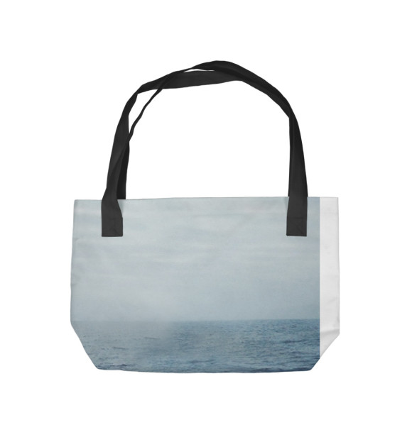 Пляжная сумка с изображением Кит цвета 