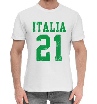 Хлопковая футболка для мальчиков Italia 21