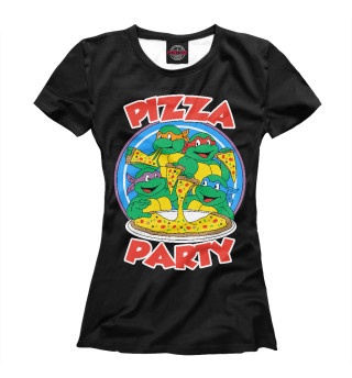 Футболка для девочек Pizza Party