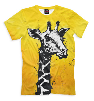 Мужская футболка Жираф, арт
