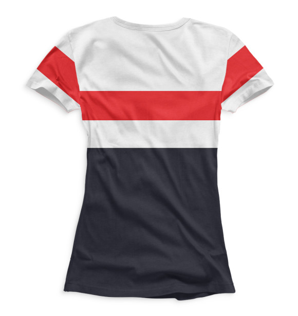 Женская футболка с изображением Ноггано цвета Белый
