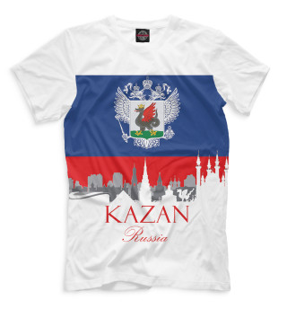 Мужская футболка Казань