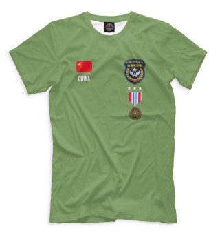 Мужская футболка ВВС Китай