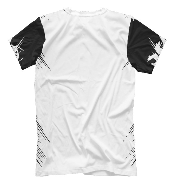 Мужская футболка с изображением PYROKINESIS цвета Белый