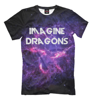 Футболка для мальчиков Imagine Dragons in Stars