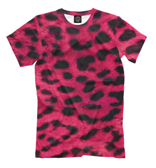 Мужская футболка Окрас леопарда