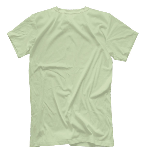 Мужская футболка с изображением Аниме постер цвета Белый