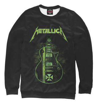 Женский свитшот Gibson les paul Metallica
