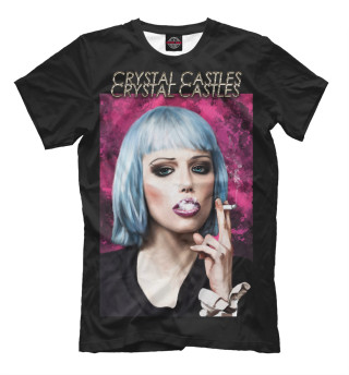 Мужская футболка Crystal Castles