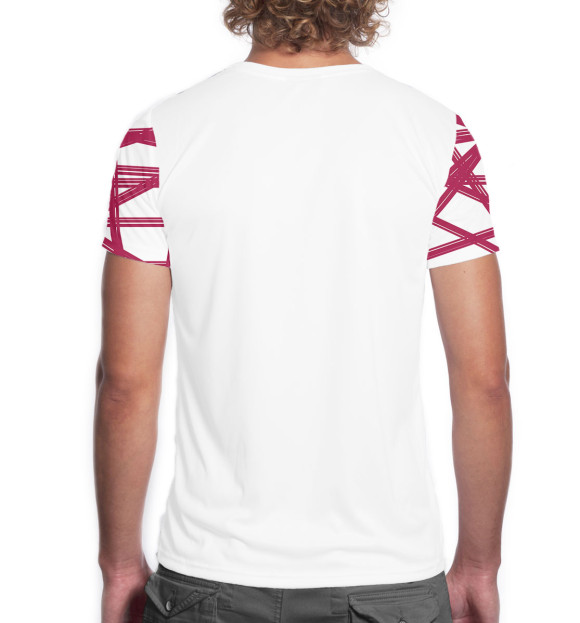 Мужская футболка с изображением Noize MC цвета Белый