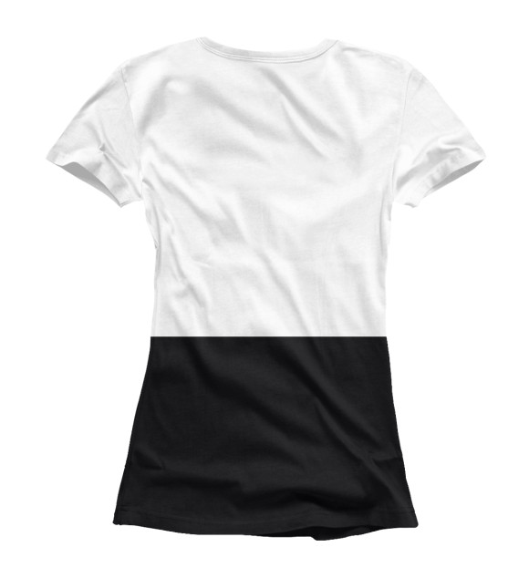Женская футболка с изображением i fink u freeky цвета Белый