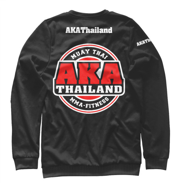 Свитшот для мальчиков с изображением АКА Тайланд цвета Белый
