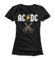 Женская футболка AC/DC Rock Star
