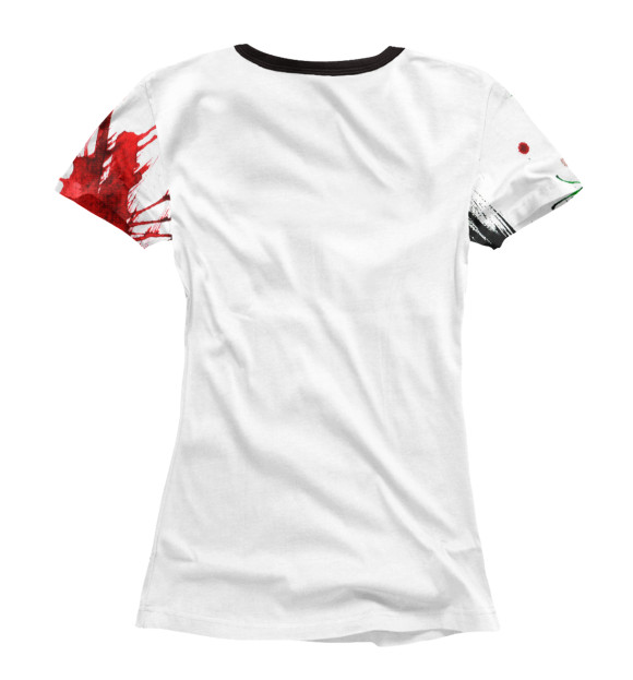 Женская футболка с изображением ДикоПёс Панк-Гр. ДикоОбраз цвета Белый