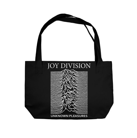 Пляжная сумка с изображением Joy Division цвета 