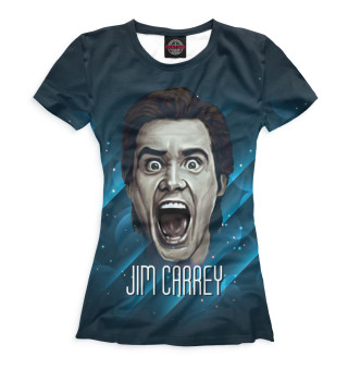Женская футболка Джим Керри