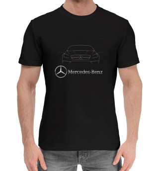 Мужская хлопковая футболка Mercedes-Benz