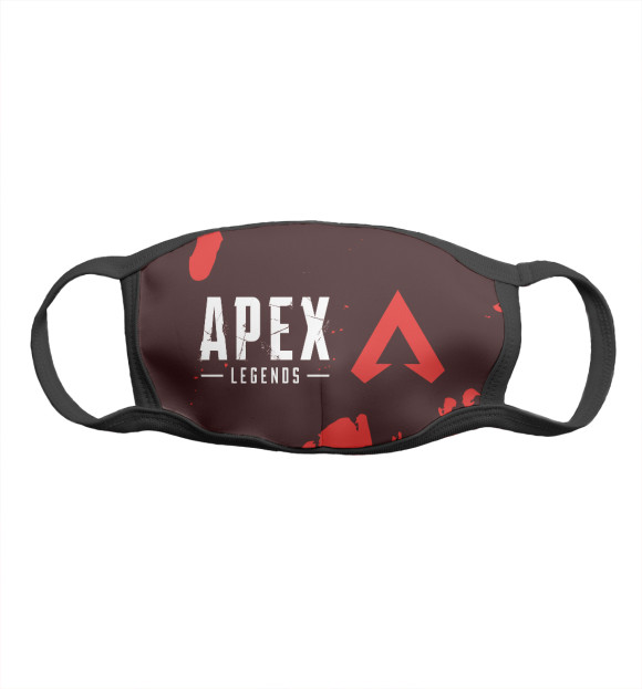 Маска тканевая с изображением Apex Legends / Апекс Легенд цвета Белый