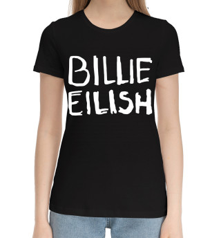 Хлопковая футболка для девочек Billie Eilish