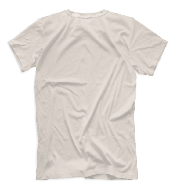 Мужская футболка с изображением Песнь ночных сов цвета Белый