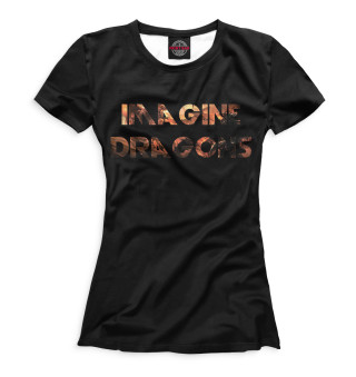 Футболка для девочек Imagine Dragons