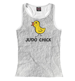 Женская майка-борцовка Judo Chick