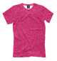 Мужская футболка Розовые треугольники
