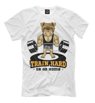 Мужская футболка Traing hard