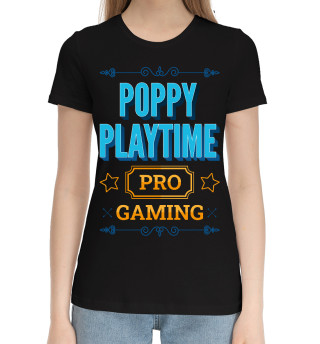 Женская хлопковая футболка Poppy Playtime PRO Gaming