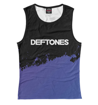 Майка для девочки Deftones Purple Grunge