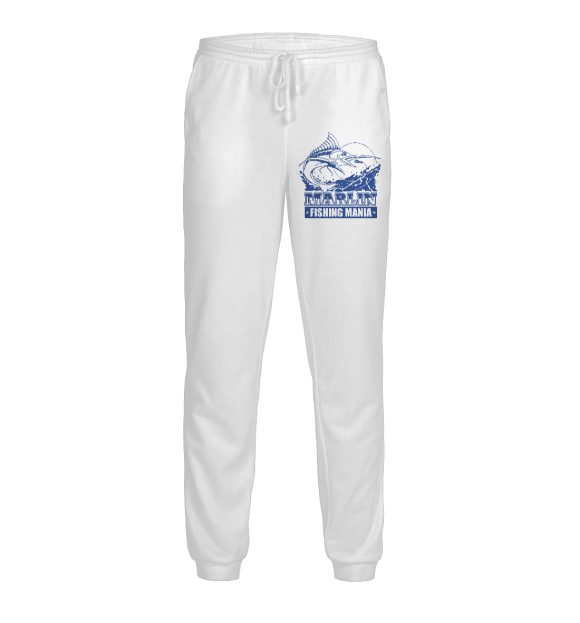 Мужские спортивные штаны с изображением Marlin цвета Белый