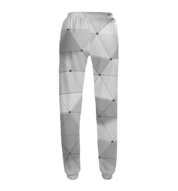 Женские спортивные штаны с изображением 3D pattern / Vanguard цвета Белый
