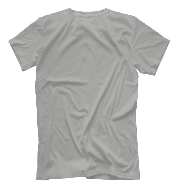 Мужская футболка с изображением Джеймс Бонд цвета Белый