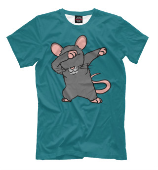 Мужская футболка Dab Rat