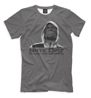 Мужская футболка Nate Diaz Stockton Warrior