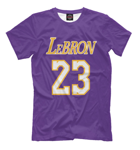 Мужская футболка с изображением LeBron 23 цвета Серый