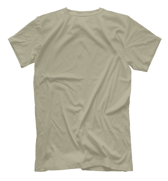 Мужская футболка с изображением Мотобайк цвета Белый
